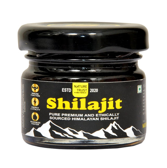 Original Himalayan Shilajit/Shilajeet Resin 25g | 250mg/Serving | For Energy, Endurance & Vitality | 100 Servings | 100% Ayurvedic