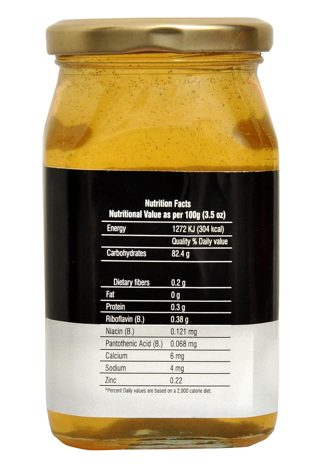 Nature Trust Kashmiri White Acacia 500g White Honey Pure Kashmiri Gold (The Sweet Journey of Himalayan Honey 500g)